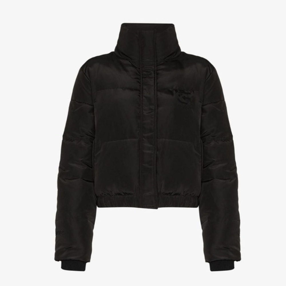 Danielle Guizio Cropped Puffer Jacket